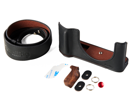 SmallRig 5267 Leather Case Kit for FUJIFILM GFX100RF Svart